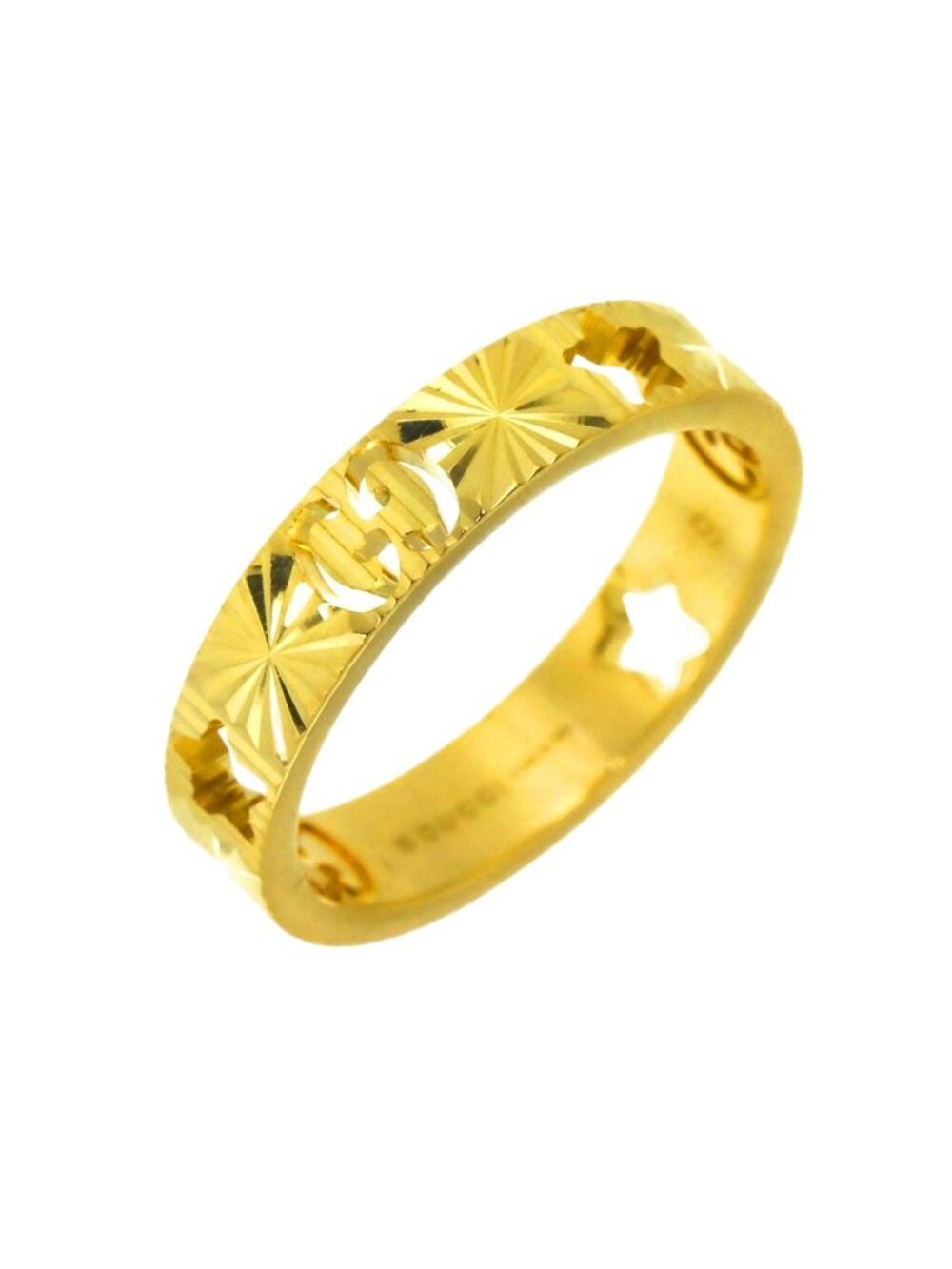 Gucci Icon Star Ring 18k Yellow Gold 750
